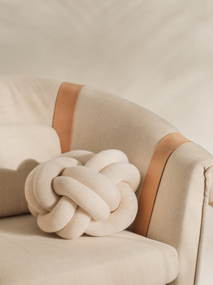 Design House Stockholm Knot Tyyny, Cream